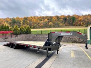 Diamond C Gooseneck Flatbed Trailer For Sale Pennsylvania