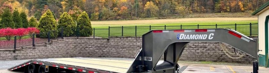 Diamond C Gooseneck Flatbed Trailer For Sale Pennsylvania